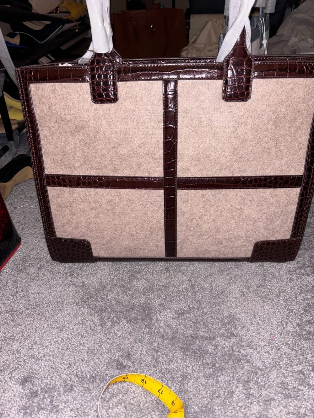 Tory Burch structured felt